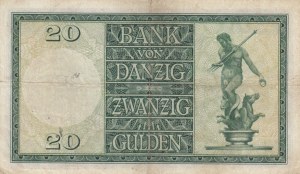 Danzig 20 Gulden 1937