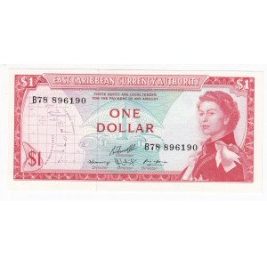 East Caribbean States 1 Dollar 1965