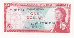 East Caribbean States 1 Dollar 1965