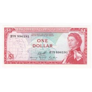 East Caribbean States 1 Dollar 1965