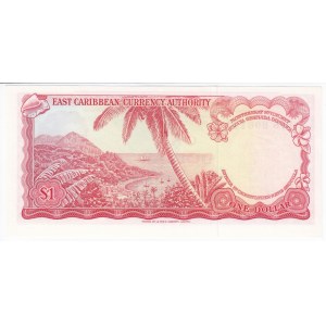 East Caribbean States 1 Dollar 1965
