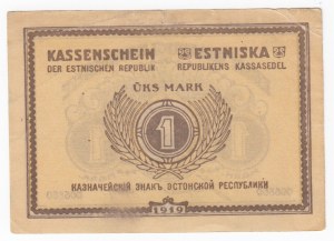 Estonia 1 Mark 1919