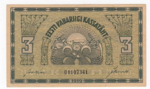 Estonia 3 Marka 1919