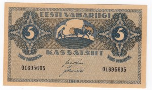 Estonia 5 Marka 1919