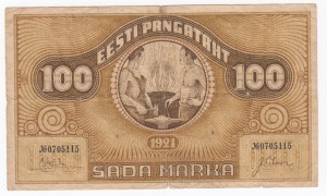 Estonia 100 Marka 1921