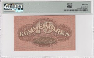 Estonia (Exchange Note) 10 Marka 1922 (ND 1924) - PMG 64 Сhoice Uncirculated