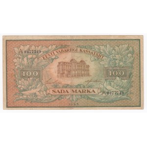 Estonia 100 Marka 1923