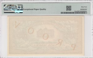 Estonia 100 Marka 1923 - FRONT SPECIMEN - PMG 64 EPQ Choice Uncirculated