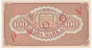 Estonia 100 Marka ND - SPECIMEN