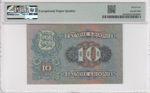 Estonia (Bank of Estonia) 10 Krooni 1928 - PMG 64 EPQ Choice Uncirculated