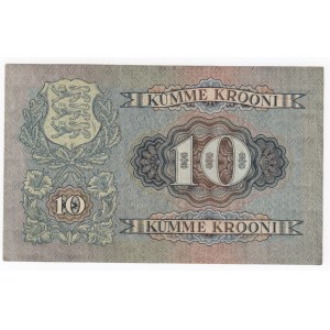 Estonia 10 Krooni 1928