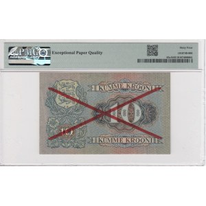 Estonia 10 Krooni 1928 - SPECIMEN - PMG 64 EPQ Choice Uncirculated
