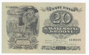 Estonia 20 Krooni 1932