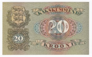 Estonia 20 Krooni 1932