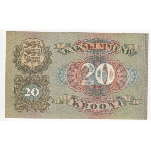 Estonia 20 Krooni 1932