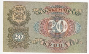 Estonia 20 Krooni 1932
