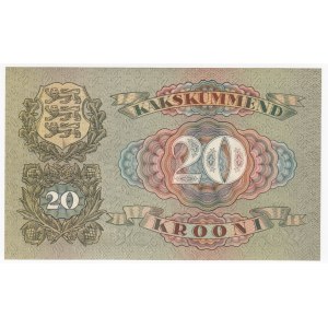 Estonia 20 Krooni 1932