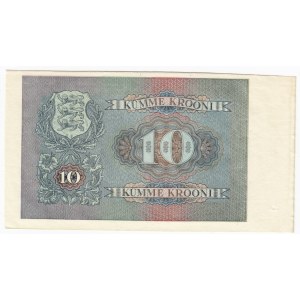 Estonia 10 Krooni 1940