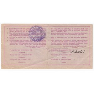 Germany / Estonia, Kunda Cement factory 5 Roubles 1941 local note