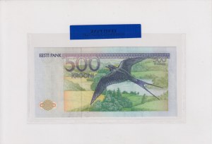 Estonia 500 Krooni 1991 - Uncirculated Banknote