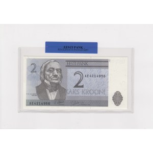 Estonia 2 Krooni 1992 - Uncirculated Banknote