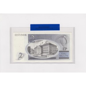 Estonia 2 Krooni 1992 - Uncirculated Banknote