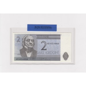 Estonia 2 Krooni 1992 - Uncirculated Banknote