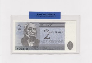 Estonia 2 Krooni 1992 - Uncirculated Banknote