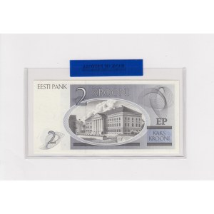 Estonia 2 Krooni 1992 - Uncirculated Banknote