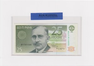 Estonia 25 Krooni 1992 - Uncirculated Banknote