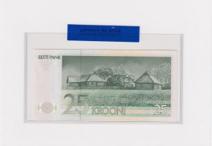 Estonia 25 Krooni 1992 - Uncirculated Banknote