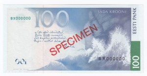 Estonia 100 Krooni 1999 - SPECIMEN