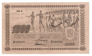 Finland 1000 Markkaa 1922
