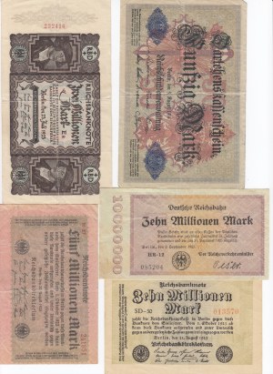 Collection of German Banknotes (23)