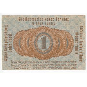 Germany (Occupation of Lithuania WWI, Posen) 1 Rubel 1916