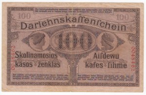 Germany (Occupation of Lithuania WWI, Kowno) 100 Mark 1918
