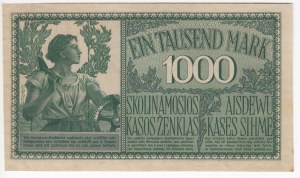 Germany (Occupation of Lithuania WWI, Kowno) 1000 Mark 1918