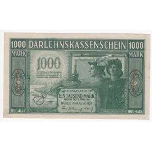 Germany (Occupation of Lithuania WWI, Kowno) 1000 Mark 1918