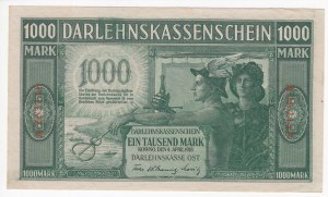 Germany (Occupation of Lithuania WWI, Kowno) 1000 Mark 1918