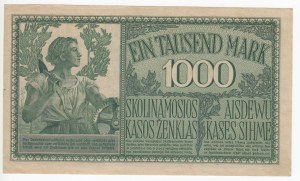 Germany (Occupation of Lithuania WWI, Kowno) 1000 Mark 1918