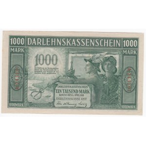 Germany (Occupation of Lithuania WWI, Kowno) 1000 Mark 1918