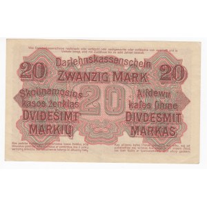 Germany (Occupation of Lithuania WWI, Kowno) 20 Mark 1918