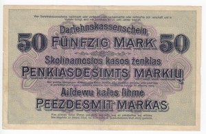 Germany (Occupation of Lithuania WWI, Kowno) 50 Mark 1918