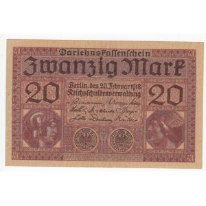 Germany 20 Mark 1918