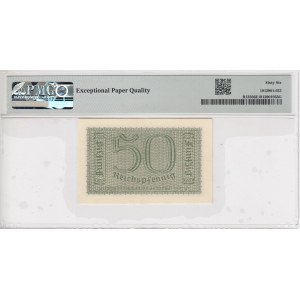 Germany (Occupied Territories WWII) 50 Reichspfennig ND (1940-45) - PMG 66 EPQ Gem Uncirculated