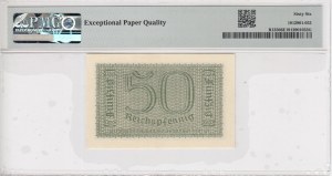 Germany (Occupied Territories WWII) 50 Reichspfennig ND (1940-45) - PMG 66 EPQ Gem Uncirculated