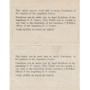 Augsburg DP Camp Money 5 & 10 Kamp 1946 (2)