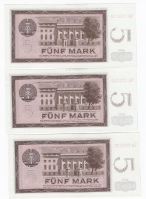 Germany (DDR) 5 Mark 1964 (3)