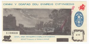 Wales 10 Pounds 1970