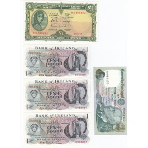 Group of Banknotes: Spain, Northern Ireland, Ireland, Belgium, Italy, Portugal, Greece (18)